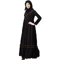 Designer Black Umbrella abaya Designer Black Umbrella abaya
